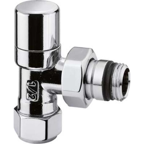 Detentore d'arredo a squadra cromato 3/8 x 24-19  Arteclima