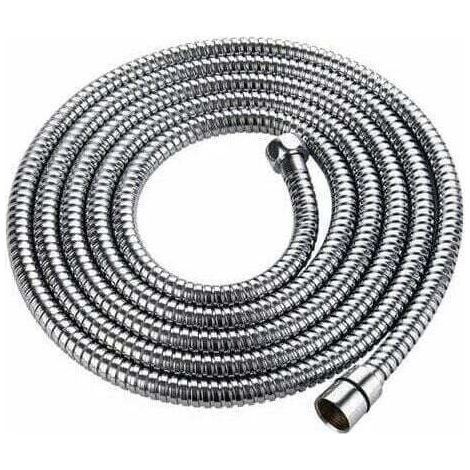3m shower hose – Chrome-plated stainless steel – Anti-twist – Universal G1/2’ connection – High pressure resistance (1/5)