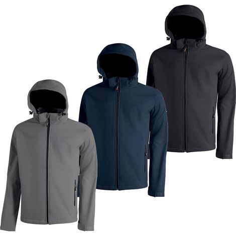 Chaqueta de trabajo U-Power Kyra Softshell - S - Gris