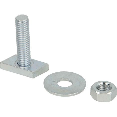 Vis à tête marteau M10 x 30 mm pour rail de profil