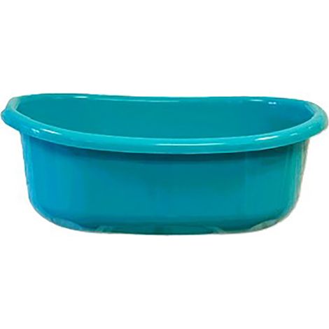 Bol ovale en plastique avec anses 30 L turquoise - JAG