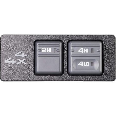 Interrupteur 4WD,Interrupteur sélecteur 4 roues motrices,Convient à Chevrolet K1500 K2500 Suburban Tahoe,GMC K1500 K2500 Yukon,Replacement 15969707 19168766 (1/5)