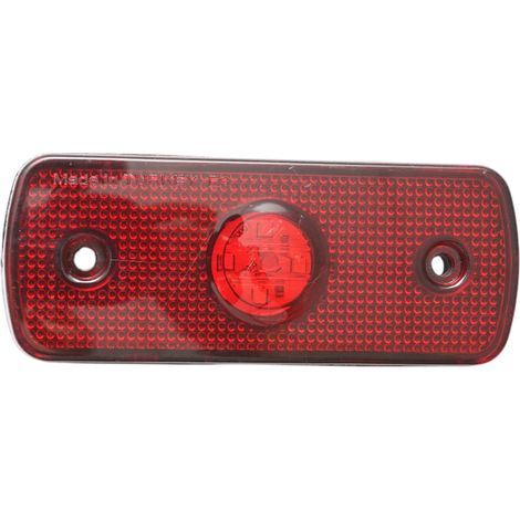 Lampada laterale sottile LED 12-24V rossa 108x43,5x12mm Breckner Germany (1/4)