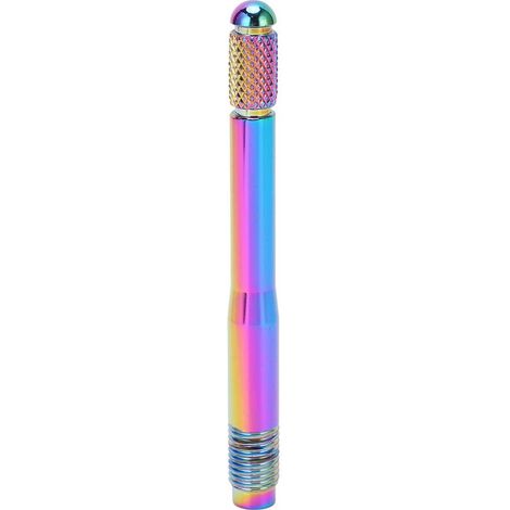 Outil d'équilibrage de montage de goujon de goupille d'alignement de pneu de roue de voiture en acier inoxydable 304 accessoire universel coloré M12x1,25 (1/5)