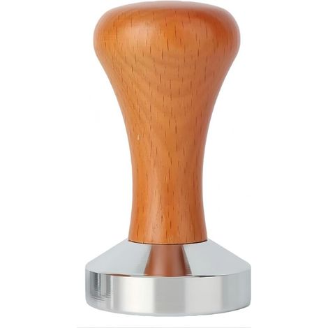 Tamper,51mm Presse à Café,Tamper Café Espresso Tamper à Café en Acier Inoxydable, Tasseur Presse à Café pour Amateurs de Café pour Maison,Bureau,Bar,Café