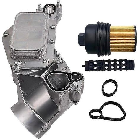 Refroidisseur d'huile moteur avec filtre à huile pour GMC Chevy Cruze Sonic 1.8L 93186324, 12992593, 25199751-JBMEDIA (1/4)