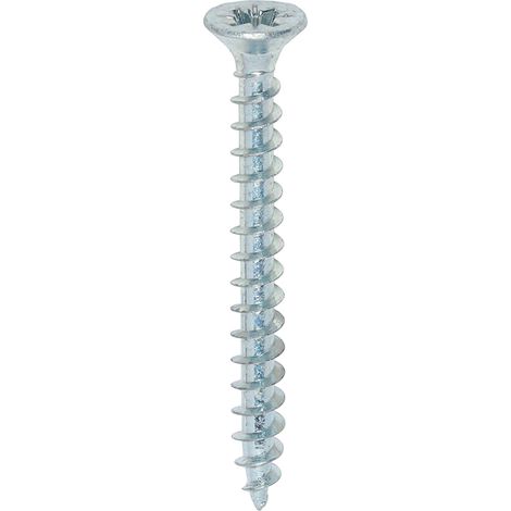 TIMCO Solo Countersunk Silver Woodscrews - 4.0 x 40
