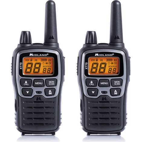 Midland XT70, Paar, PMR+LPD, Blisterpack
