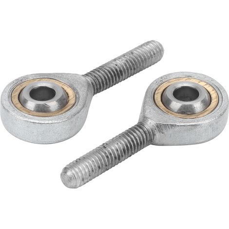 2 pièces Joint à roulement mâle fileté à gauche, embout de tige autolubrifiant SAL6T/K (1/5)