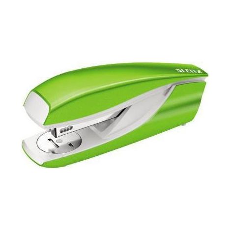 LEITZ Heftgerät Leitz NeXXt WOW 5502 24/6 26/6 fest/lösbar/nageln 30 Bl. (80 g/m²)inkl. 200 Heftklammern 24/6 Metall/Kunststoff grün