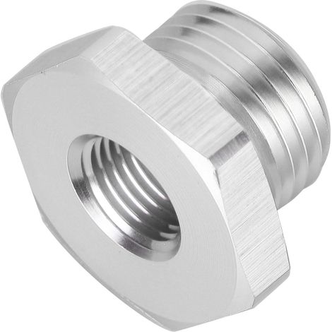 Öldrucksensoradapter M16x1,5 auf 1/8NPT Aluminiumanschluss für GM LS-Motor, Montagesatz (1/5)