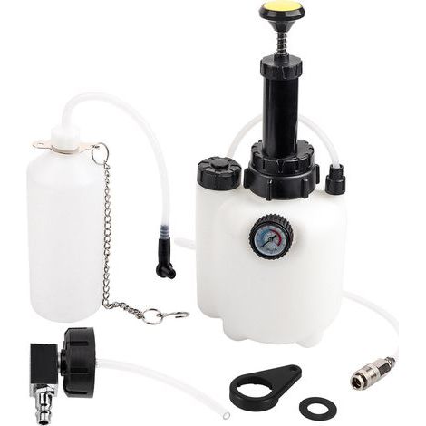 Bremsenentlüfter, Entlüftungswerkzeug-Set, 3 Liter Fassungsvermögen, Bedienungsanleitung für europäische Modelle (1/5)