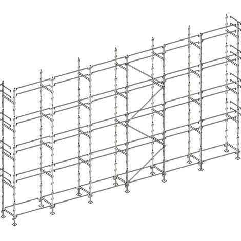 Échafaudage Altrad Façadier 190 m²