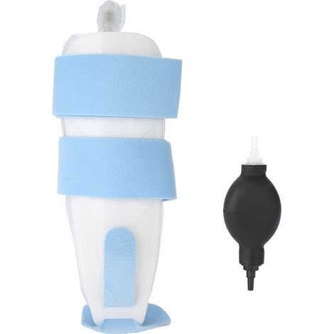 Cheville réglable avec coussin d'air gonflable, attelle de stabilisation anti-entorse, sangle de maintien protectrice (1/5)