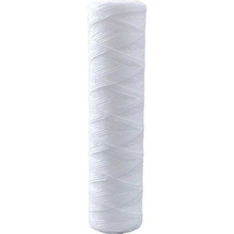 Lot de 5 cartouches filtrantes à eau 5 microns 25,4 cm pour sédiments et filtration des sédiments universels Remplacement universel Polypropylène osmose inverse Préfiltre