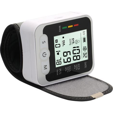 Digital Blood Pressure Monitor Cuff, Automatic Blood Pressure Monitor for Home Use, Large LCD Screen, Reading Memory, Portable Carrying Case (1/5)
