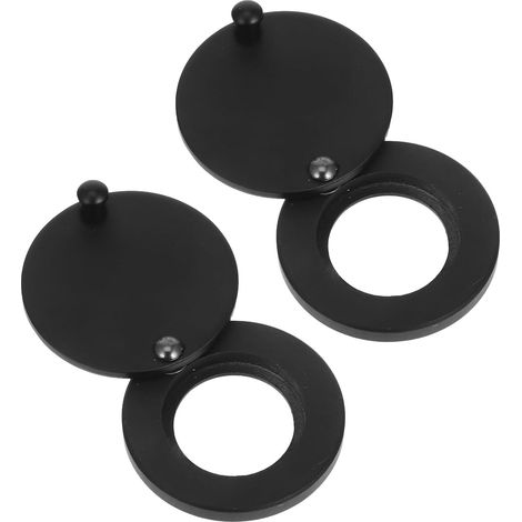 2 Pieces Installation Peephole Reliable Security Privacy Copper Pieces (1/5)