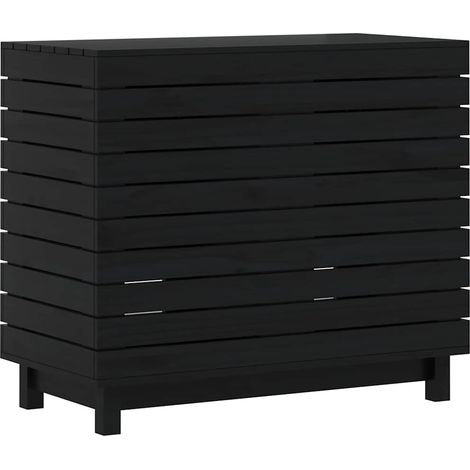 Maison Exclusive - Cesto per Bucato 88,5x44x76 cm Legno Massello Pino