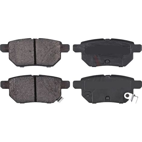 KIT PASTIGLIE FRENO POSTERIORI compatibile con TOYOTA COROLLA TRE VOLUMI (E15) / PASTIGLIE FRENANTI AUTO OEM P 83 083 P 83 080, / SOSTITUZIONE DIRETTA / BASSA POLVERE / SILENZIOSO