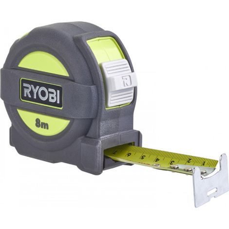 Ryobi RTM8M Metro Con Nastro Rivestito In Naylon largezza 25mm 5m (1/4)