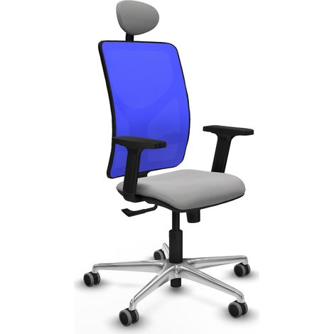 Chaise de bureau piqueras y crespo Motilla noir mousse haute densité (1/2)
