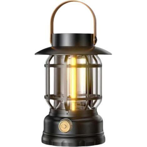 Lanterne de camping portable rechargeable, lampe solaire longue durée, éclairage (1/5)