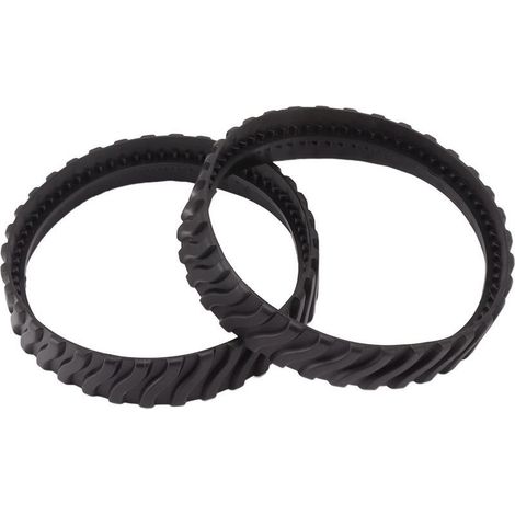 Lot de 2 Chenilles pour Nettoyeur de Piscine de Rechange pour Nettoyeur de Piscine Piste en Caoutchouc Piste de Pneu pour Zodiac MX8 MX6 Robots Aspirateurs de Piscine Pièces de (1/5)