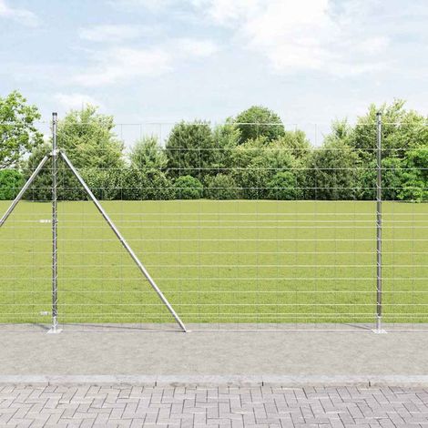 Zaunpfosten Galvanisiert 25 x 1,6 m Stahl