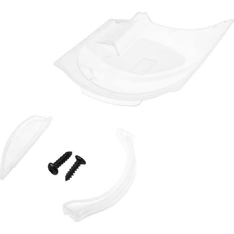 Support Plastique pour Store pour caravane Droite Support Plastique Matériau plastique pour robuste, couleur blanche, léger, résistant aux chocs, longue durée de vie (1/5)