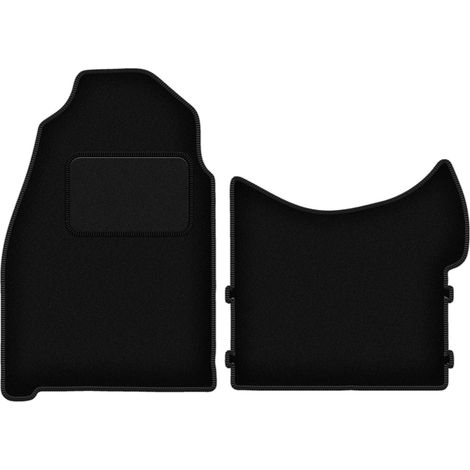 Tapis avant noirs pour fourgon Mercedes Sprinter II (2006-2019)