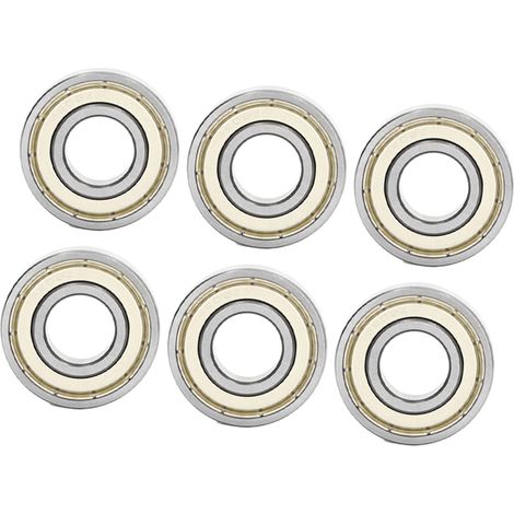10 Stück Kugellager 6202Z, Rillenkugellager, hochpräzise, radiallaufende Miniatur-Rollenlager für Untersetzungsgetriebe (1/5)