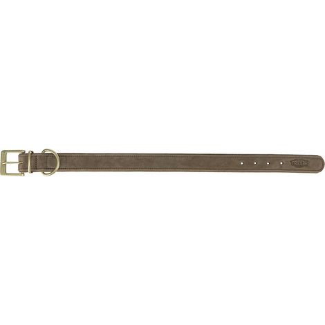 Pure Halsband, Leder L: 47 54 cm/40 mm, braun