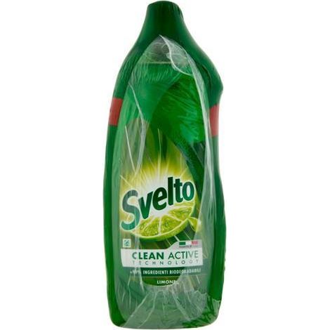 SVELTO CLEAN ACTIVE DETERSIVO PIATTI FRAGRANZA LIMONE X4 FLACONI 980 ML (1/2)
