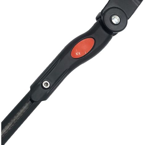Rutschfester Seitenständer aus Aluminiumlegierung für Rennräder und Mountainbikes, schwarz (1/5)
