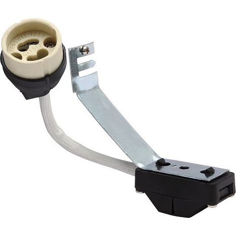 Douille céramique GU10 – Culot GU10 – Tension 250V AC – Indice de protection IP20 – Installation facile pour ampoules GU10 – Miidex Lighting (1/4)