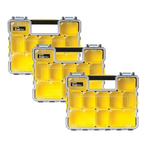 Stanley STA197518 FatMax Deep Pro Organiser Pack of 3 1-97-518 Triple Pack