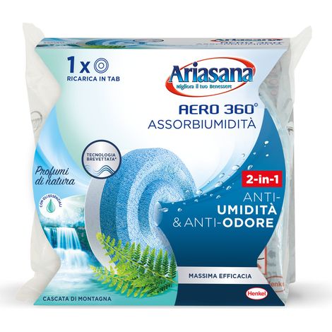 Ariasana 2091843 deshumidificador y recambio antihumedad Antihumedad (recambio) Absorbe humedades y olores