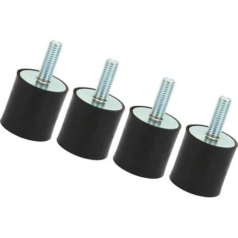 4 Stück M8 Gummilager Antivibrations Silentblock Auto Boot Bobbins (VD3030 M823) (1/5)