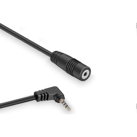 Câble d'extension 2,5 mm pour caméra de recul, 3 mètres (9,8 pieds), connecteur mâle-femelle, compatible avec les caméras embarquées de voiture. (1/4)