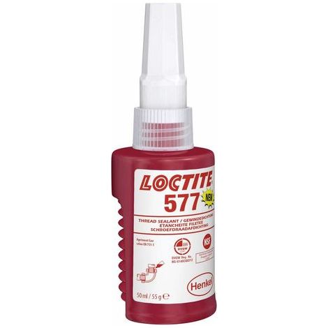 LOCTITE® 577 Mastic pour tubes filetés Couleur jaune 88563 50 ml