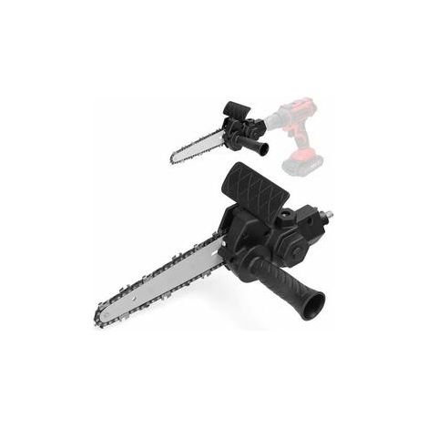 Adaptateur Pour Perceuse Électrique - Guide De Chaîne 6 Pouces - Pour Perceuses À Mandrin À 3 Mâchoires 6-13 mm - Kit De Conversion Chaîne Électrique - 1 Pièce (1/5)