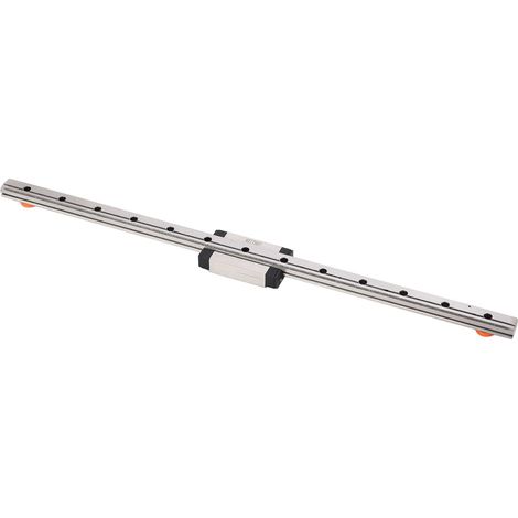Rail de guidage linéaire en acier avec palier et bloc chariot MGN7H-200-1R (1/5)