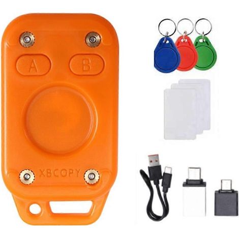 Redémarrez Chameleon V2.0 Émulateur RFID, duplicateur NFC, lecteur de puces intelligentes + 3 porte-clés CUID, décodage de cartes 125 kHz/13,56 MHz (1/5)
