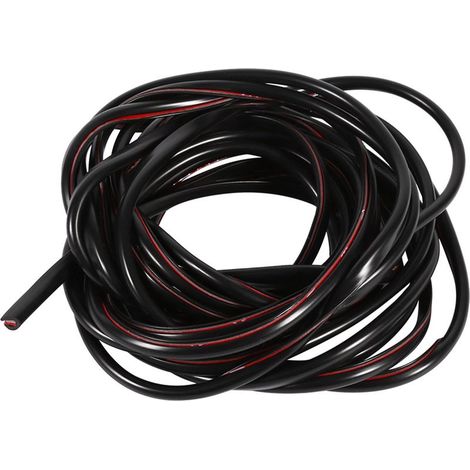 Bande de protection en caoutchouc de 5 m pour moulure de porte de voiture, protection des bords (1/5)