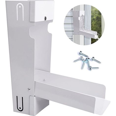 Rainwater harvester. Fits a standard 34-inch downpipe. White. (1/5)