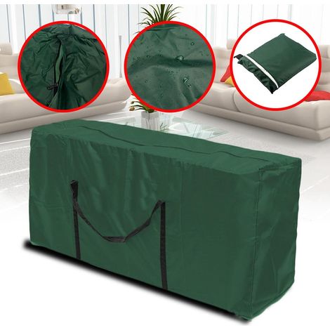 Sac De Rangement Pour Arbre De Noël - 116x47x51 cm - Étanche - Poignées Et Fermeture Éclair Double - Pour Arbre Artificiel Démonté Jusqu'à 2,75 m (1/5)