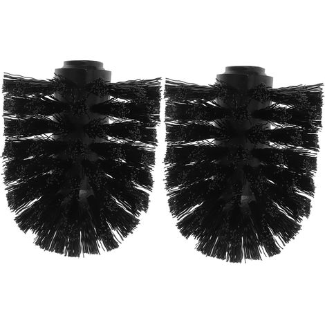 Piece Toilet Brush Set Bathroom Brush with Round Heads Easy