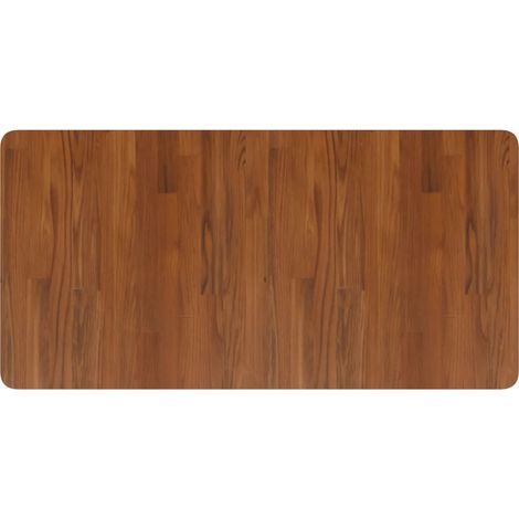 Comptoir de salle de bain Marron foncé 100x50x1,5cm Bois traité (1/4)