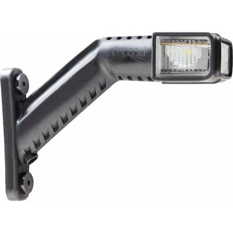 Feu de gabarit led 12/24v rouge/blanc/orange déporté incliné 176mm ASPOCK - 79892