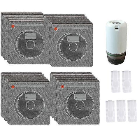 Le kit de sacs de rangement pour consommables comprend une pompe à vide électrique, 20 sacs sous vide opaques et 5 clips compatibles avec les consommables d'impression 3D. (1/5)